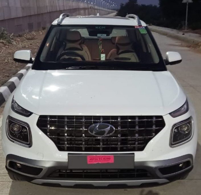 Car exterior on the road