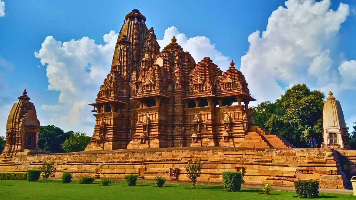 Khajuraho temples in Chhatarpur district, Madhya Pradesh